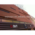 Wood Plastic WPC Roof Panel Wall Board Manufacturer WPC Decking